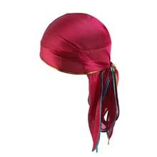 Пляжная шапка, бандана, шапка с черепом, шапочка с длинным хвостом, ИМИТИРОВАННАЯ шелковая шапка с капюшоном, повязка на голову, головной платок, головной убор, костюм KT01