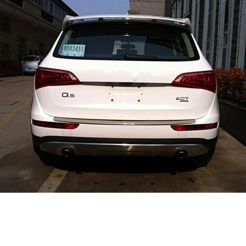 Для спойлера на крышу audi Q5 2009-2013 углеродное волокно задний спойлер высокое качество заднее крыло Q5 ABT заднее стекло задние аксессуары-плавники