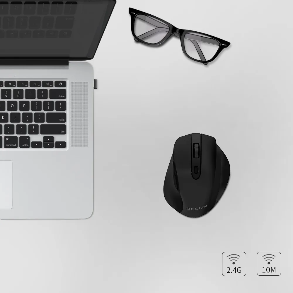 Delux wireless mouse