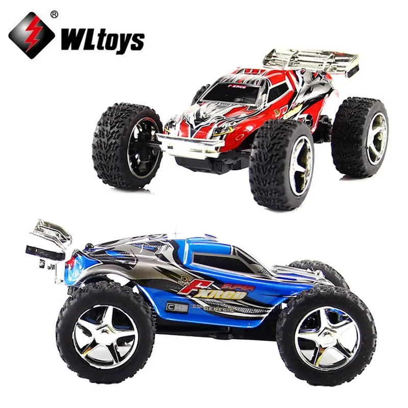 WLtoys 1/32 масштаб RC игрушка RTR высокоскоростной гоночный грузовик багги Дистанционное управление автомобиль 5 скоростей переключения передач с дорожными конусами