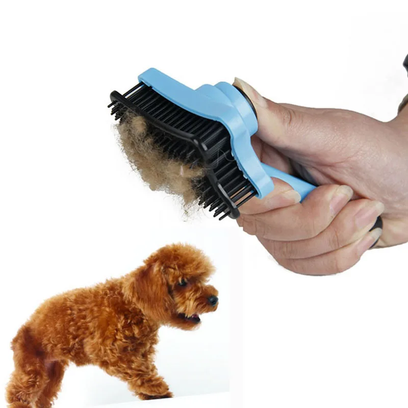

Pet Dog Hair Brush Fur Shedding Dog Grooming Tool Dog Hair Trimmer Pet Grooming Cat Comb Dogs Pets Accessories Comb Brush
