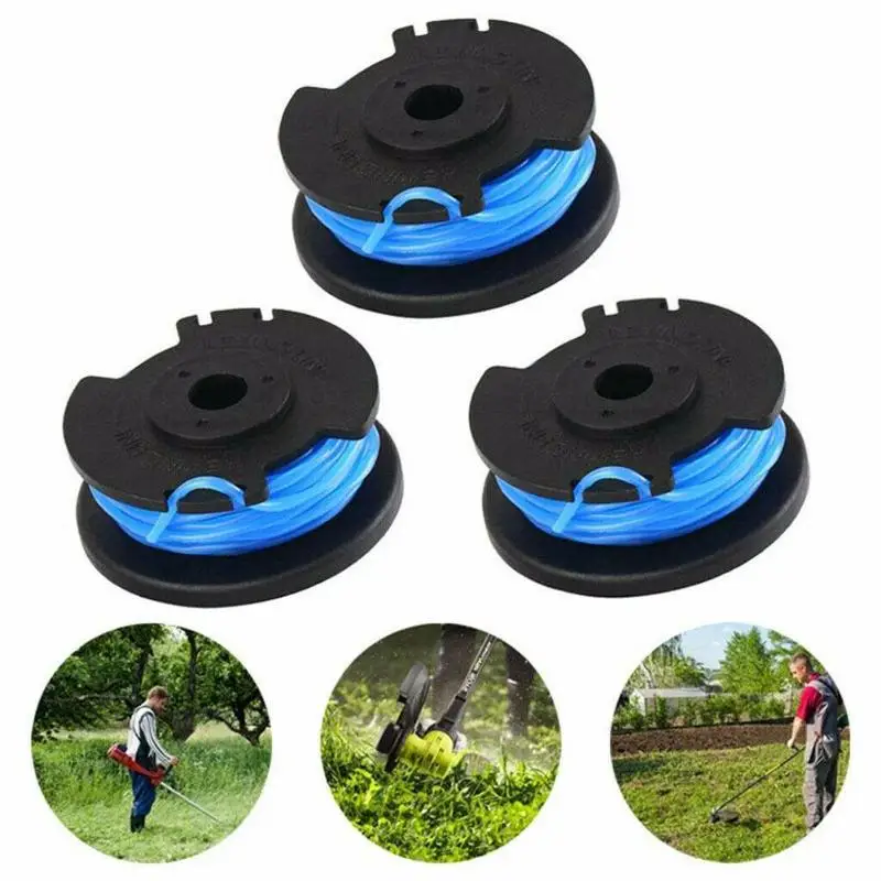 Триммерная линия катушки головка для Ryobi One и AC14RL3A Пластик повысить эффективность работы практичный тетива на замену комплект 145X90X50 мм