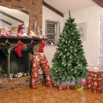 

Artificial Christmas Tree Plastic Christmas Decorations Holder Base For Christmas Home Party Decoration Green Multiple Size Fast