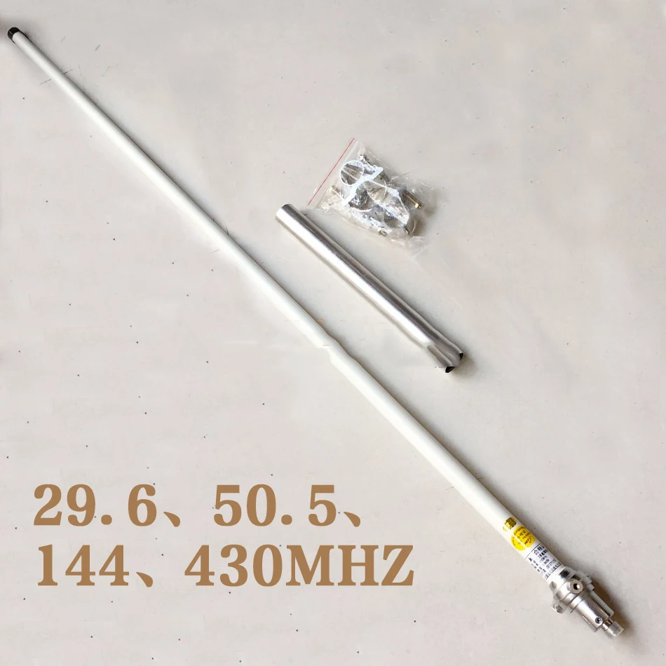 Lusya 29 6 МГц/50 5 МГц/144 МГц/430 МГц четырехдиапазонная антенна CR-8900 для TYT TH-9800 Yaesu FT-8900R