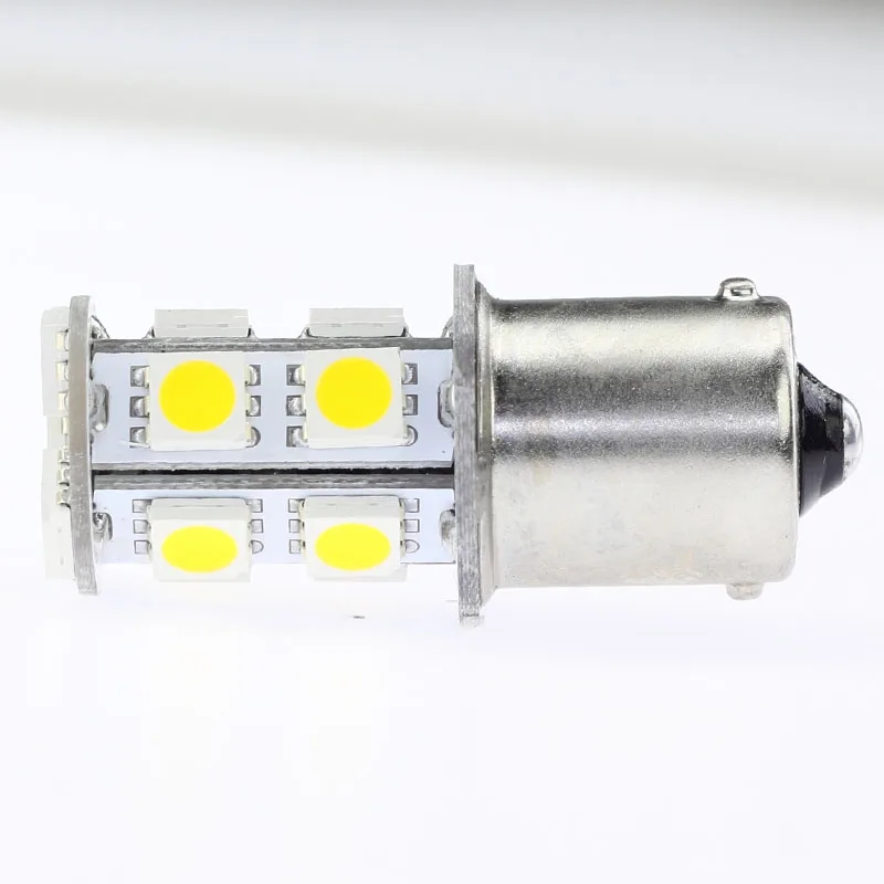 1156 светодиодные лампы BUBL P21W BA15S 12В 24В 13LED 5050SMD автомобильные задние фонари
