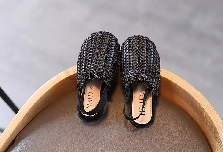 2021 Sandals Korean Girl Woven Sandals Children Retro Footwear Casual Shoes Children Shoes Sandals And Slippers children's shoes for high arches