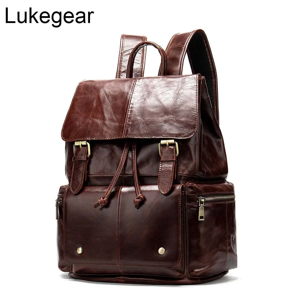 Рюкзаки из воловьей кожи Lukegear