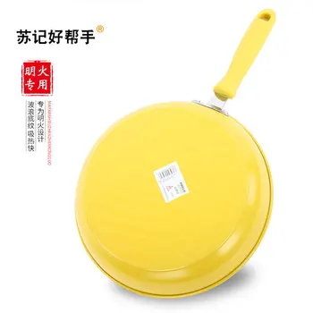 

Wok gift custom non-stick pan healthy and easy to clean frying pan pan pot