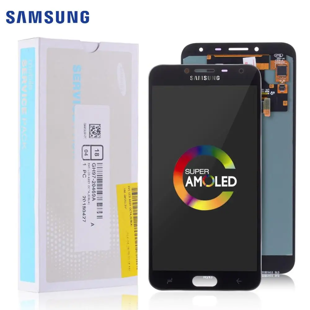 Скидка Оригинальный AMOLED ЖК дисплей для samsung Galaxy J4 2018 дисплей сенсорный экран Замена для samsung J4 Plus ЖК J6 Plus J400 J410 J610