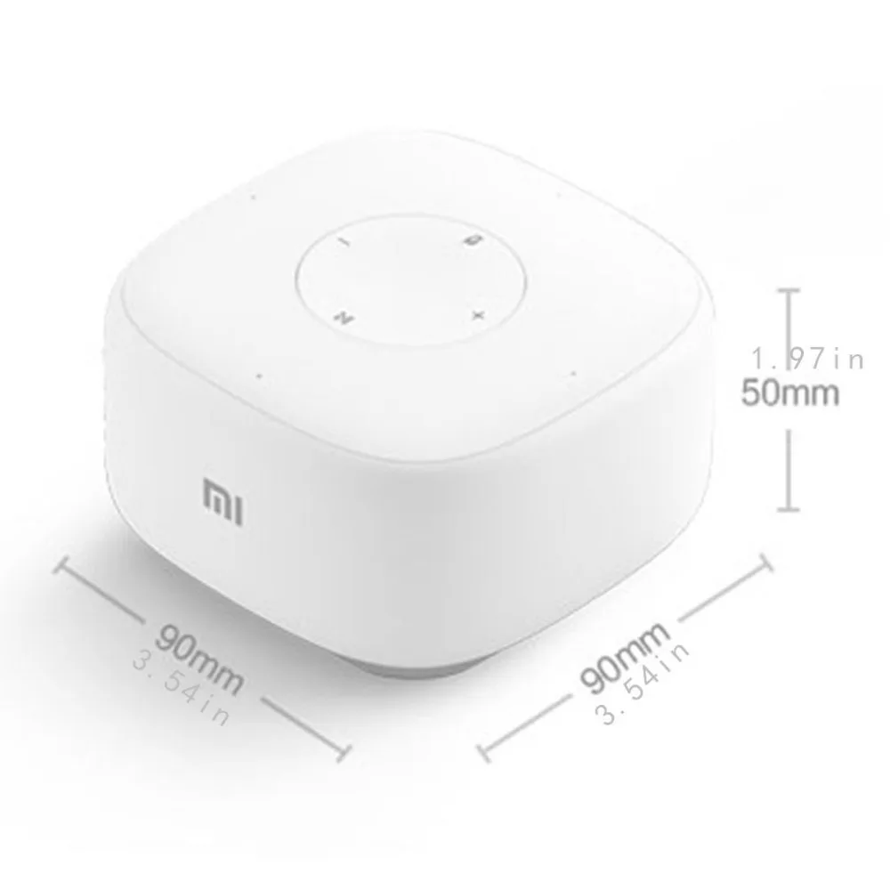 Xiaomi портативный интеллектуальный Bluetooth динамик мини версия встроенный Голосовое управление музыкальный плеер сетевой динамик