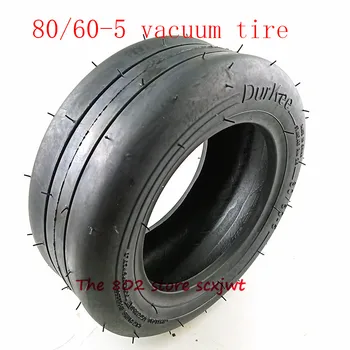 

Free Shipping good quality 80/60-5 Tubeless Vacuum Tire for Electric Scooter Karting Go-kart Front Wheel Vacuum Tire
