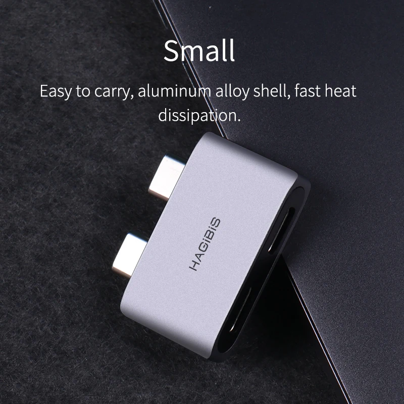 Адаптер типа с hagibus USB C conventer разъем для защиты интерфейса передачи данных Thunderbolt 3
