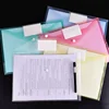 12pcs A4 Transparent PP File Folder Binder Waterproof File Holder Filing Envelope Business Document Organizer Office Supplies ► Photo 1/5