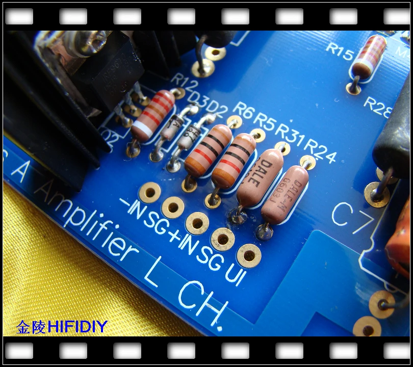 F5 25W Pure Class A Amplifier Kit - Single Channel With Dale Resistors | DIY Audio Build 13 thumbnail image