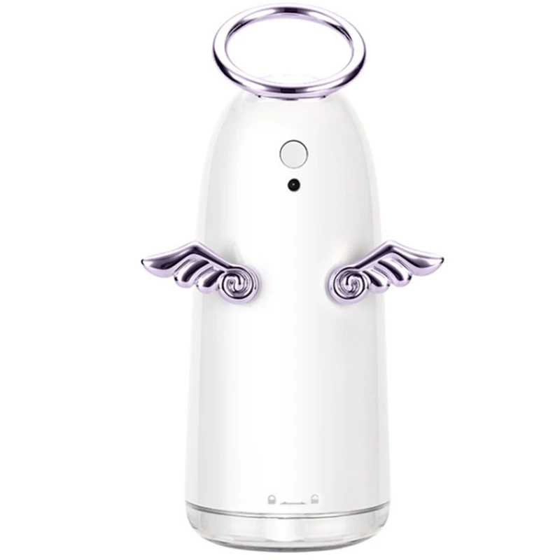 B Angel Usb Aroma Essential Oil Diffuser Ultrasonic Air Home Humidifier Mini Mist Maker Aroma Diffuser 7 Color Led Light Office - Цвет: B