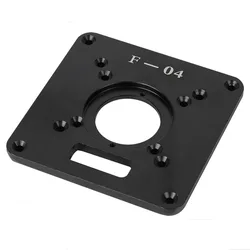 Plaques en aluminium pour Table de routeur, Machines à bois, outils de menuiserie, raboteuse, établi de travail, outil de menuiserie 