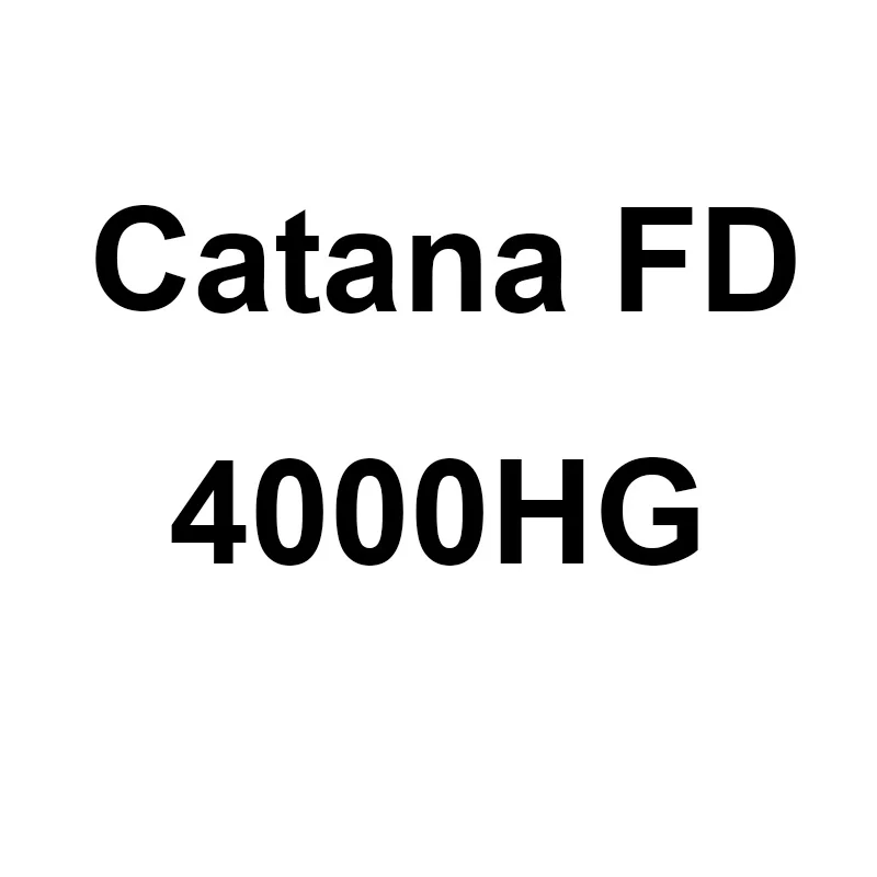 18 Shimano Catana FD 1000 2500 2500HG 3000 3000HG 4000 4000HG FD Спиннинг Рыболовная катушка 2+ 1bb 5,0: 1 6,2: 1 Шестерни соотношение - Цвет: 4000HG FD