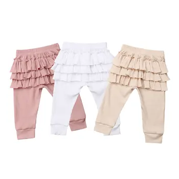 

0-3Years Toddler Newborn Baby Kid Girls Pants Ruffles Princess Infant Baby Girls Bottom Girl Baby Costume 2019 New