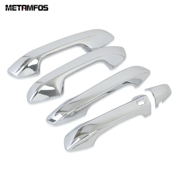 

For Kia Forte Cerato k3 2019 2020 Carbon Fiber Door Handle Catch Cover Molding Trim Sticker Exterior Accessories Car Styling