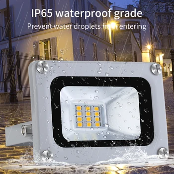 

10W 220V 110V LED FloodLight Reflector LED Flood Light Waterproof IP65 Floodlight Spotlight For Wall Outdoor Garden Street Yard