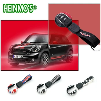 

Auto Car Smart Key Case Cover Shell Protector For Mini Cooper JCW F57 F56 F55 F54 F60 Countryman Union Jack Styling Accessories