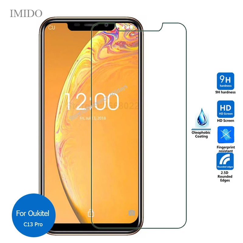 Закаленное стекло для Oukitel C19 C18 C16 C17 Pro C15 C13 C12 C5 C4 защита экрана 9H защитная пленка