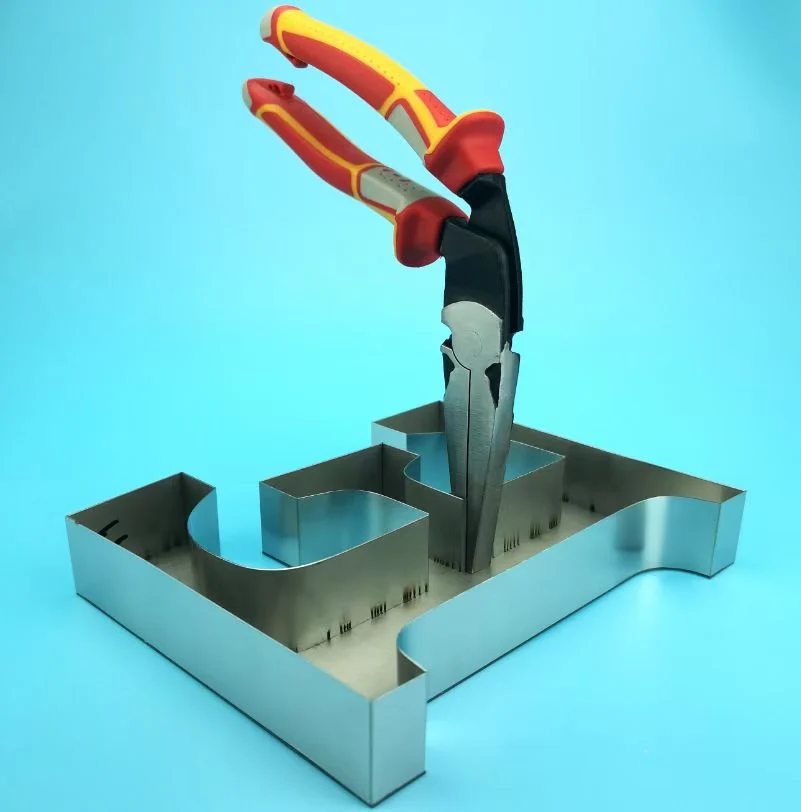 U Type Curved Handle Ss Metal Channel Letter Sign-Making Bending Plier Welding Assitant Tool