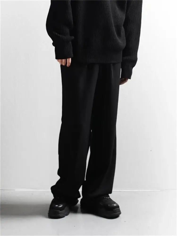 Men's Suits  Pants Korean Fashion Loose Wide Leg Pants Casual Pants Fashion Personality Popular Large Size Suit Pants 