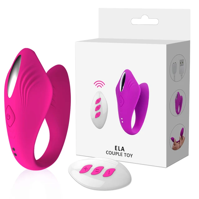 U Shape Remote Control Partner Couples Vibrators