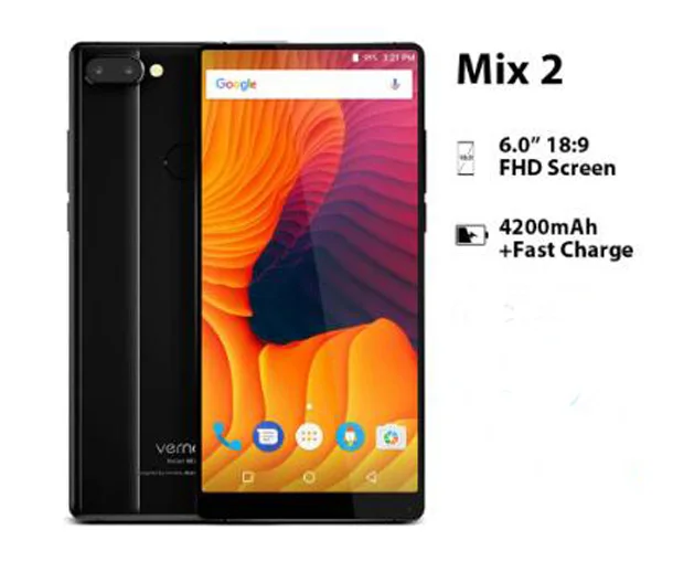 Vernee mix 2, аккумулятор для телефона, 4200 мА/ч, 3,8 в, для Vernee Mix 2, мобильный телефон, 4 Гб ram, 64 ГБ rom, MTK6757, четыре ядра, 6,0 дюйма, телефон