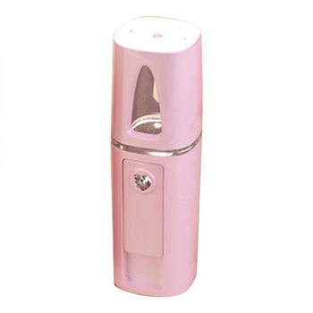 

Mini Handheld Humidifier Usb Charging Portable Nano Spray Face Humidifier Spray Hand Water Meter Mirror Beauty Steaming Diffuser