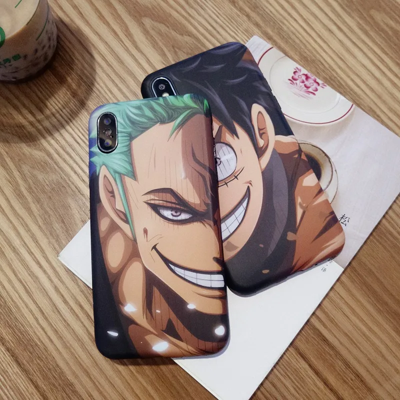 Аниме One Piece Луффи Зоро матовый чехол для телефона задняя крышка HUAWEI P20 P30 nova3 nova5
