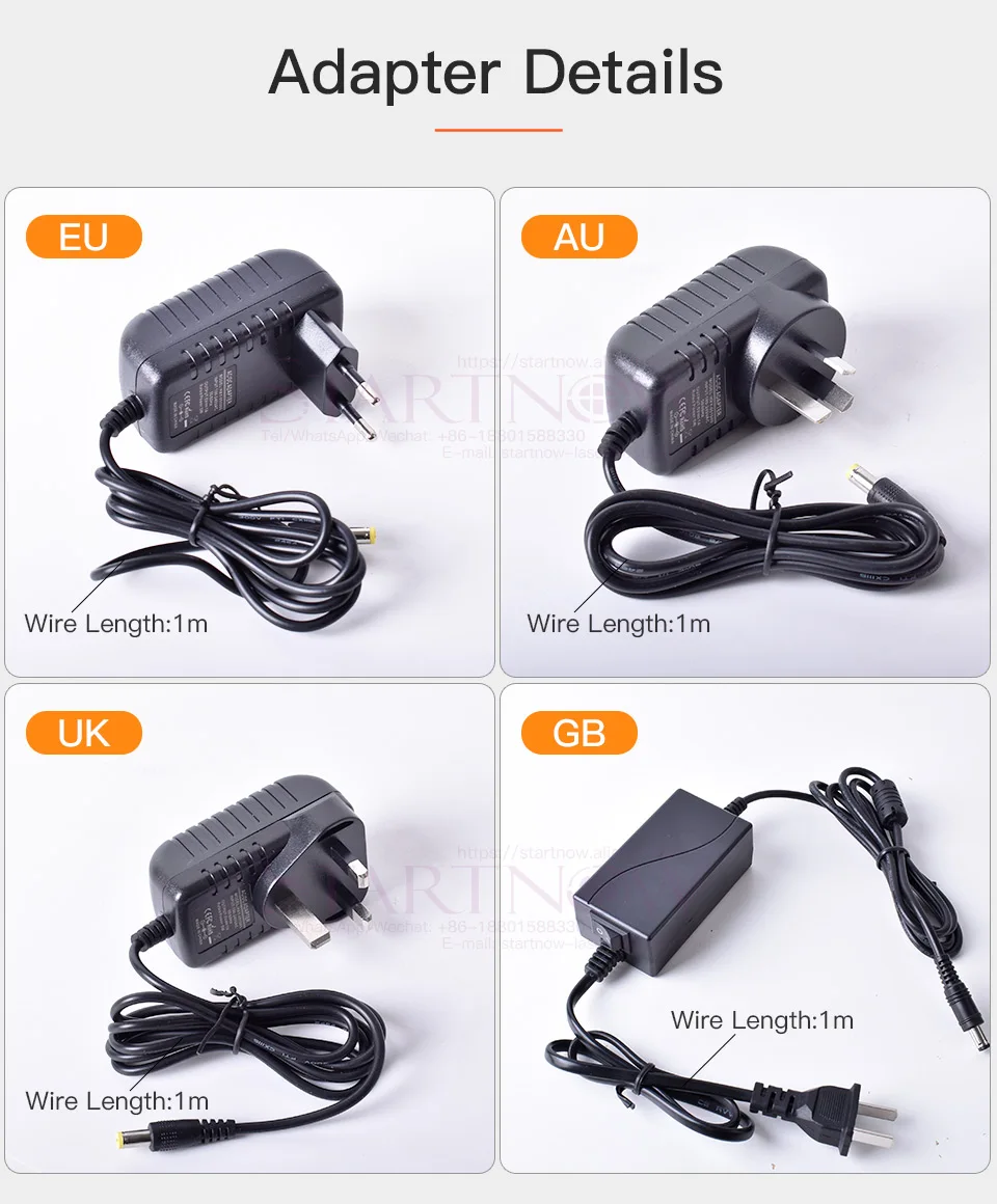 Cabo de Alimentação para Posicionamento do Módulo