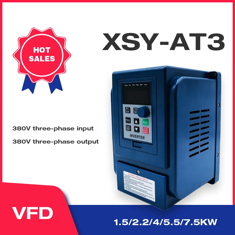 Преобразователь частоты CoolClassic VFD 1 5/2 2 кВт XSY-AT3 3P 380 В выход бесплатная доставка