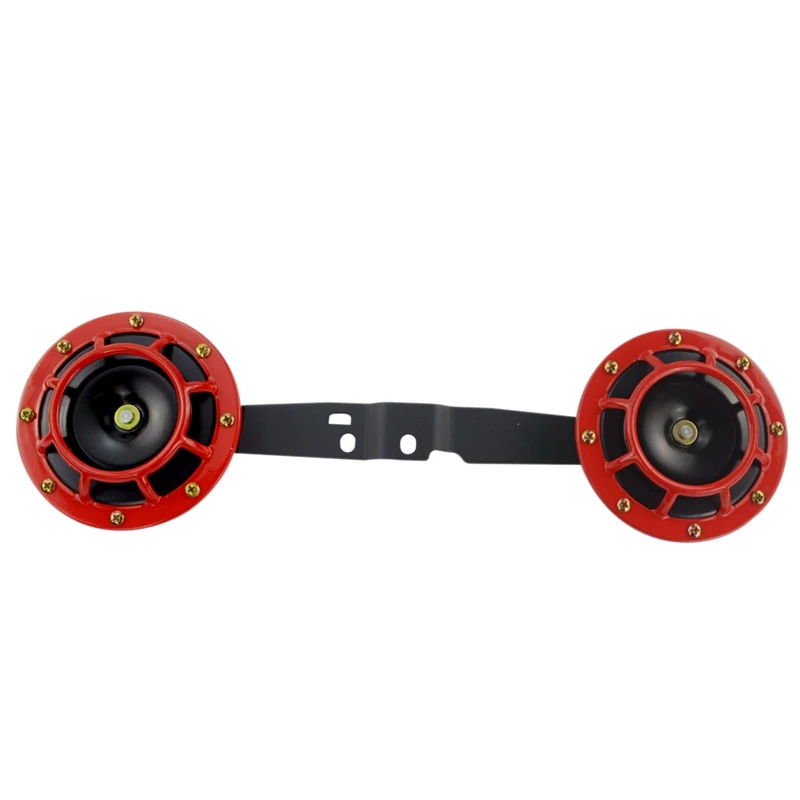 Красный 12V гриль крепление Супер громкий Рог и жгут Комплект для Subaru Impreza Wrx Sti Brz 2008