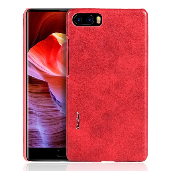 RED Роскошный Винтажный чехол из искусственной кожи для Bluboo S1, чехол для Bluboo S1, деловой чехол Bluboo, аксессуары - Цвет: RED