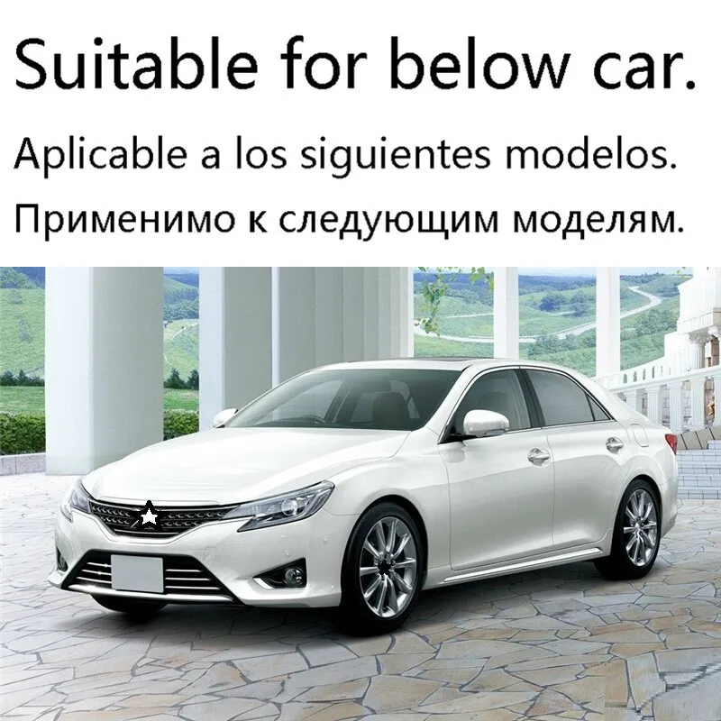 Дневной аксессуар для бега Luces Para Auto Automovil Автомобильные светодиодные фары заднего света 14 15 для Toyota MARK X