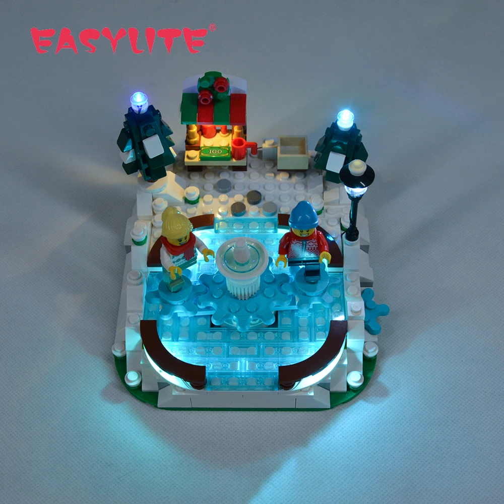 LED Light Set For 40416 Ice Skating Rink Seasonal GWP Building