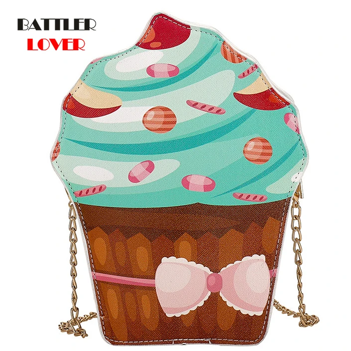 Messenger Bags for Female 2020 Luxury Ice-cream Handbags Designer Shoulder Crossbody Bags Flap Fashion No Pocket Women Single