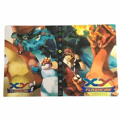 Grand Album de Collection de cartes pokémon pour enfant, porte cartes de 9 poches, 14Styles, 2022 pièces, liste chargée, jouets, cadeau, nouveauté 432 
