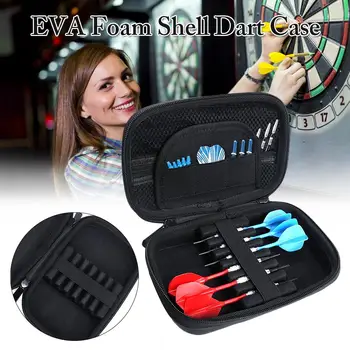 

EVA Foam Shell Dart Case 6 Darts Holding Container Extra Accessories for Storing Steel Tip and Soft Tip Darts