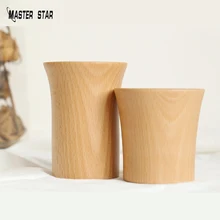 Master Star натуральный твердый деревянный кофе чай чашка Ретро деревянная чашка стакан для пива молоко