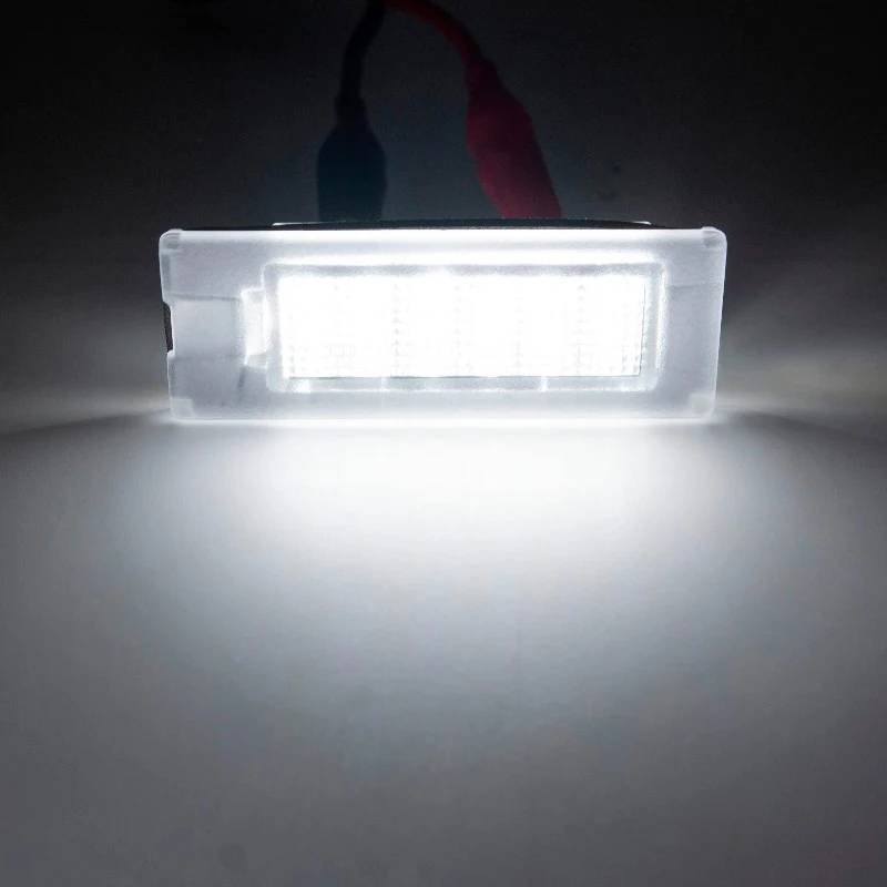 For Fiat Ducato LED License Plate Light Number Lamp For Peugeot Boxer Citroen Ju