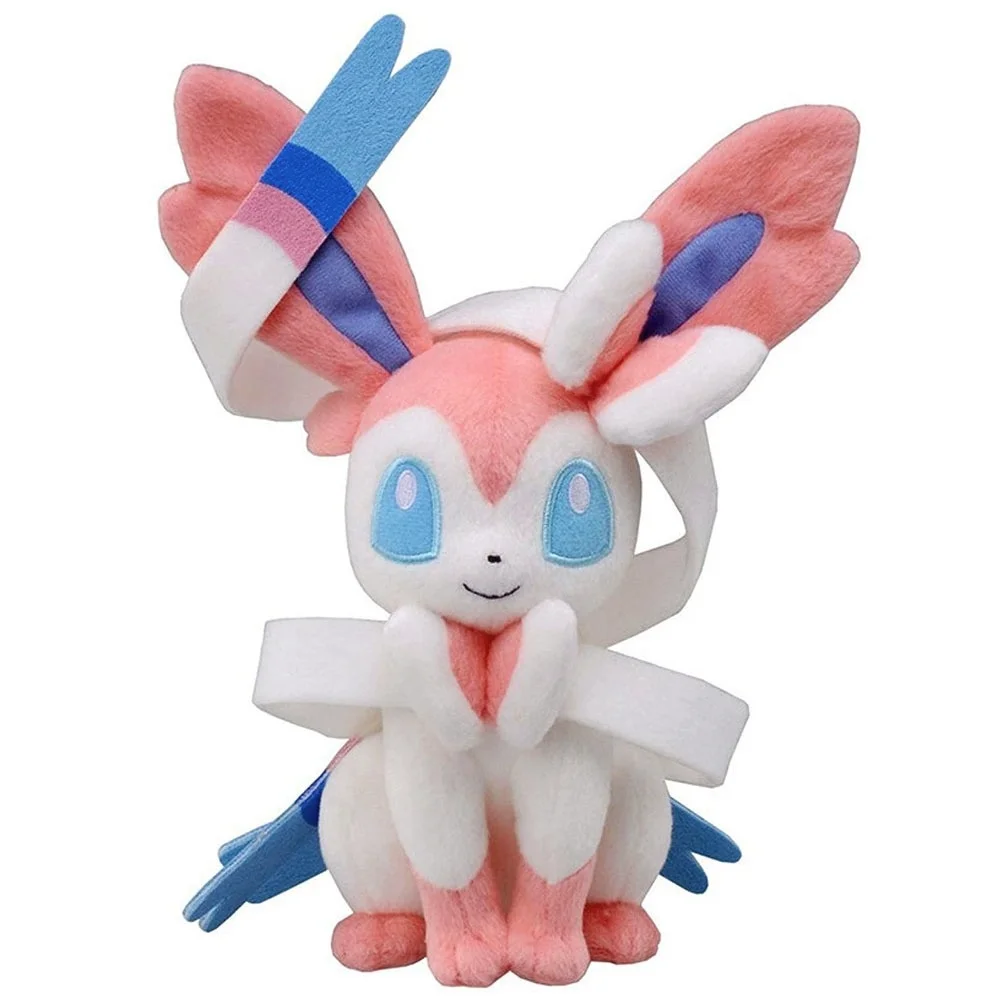 Плюшевая игрушка Покемон 20 см Eevee сильвеон плюшевые куклы милый мультяшный фильм
