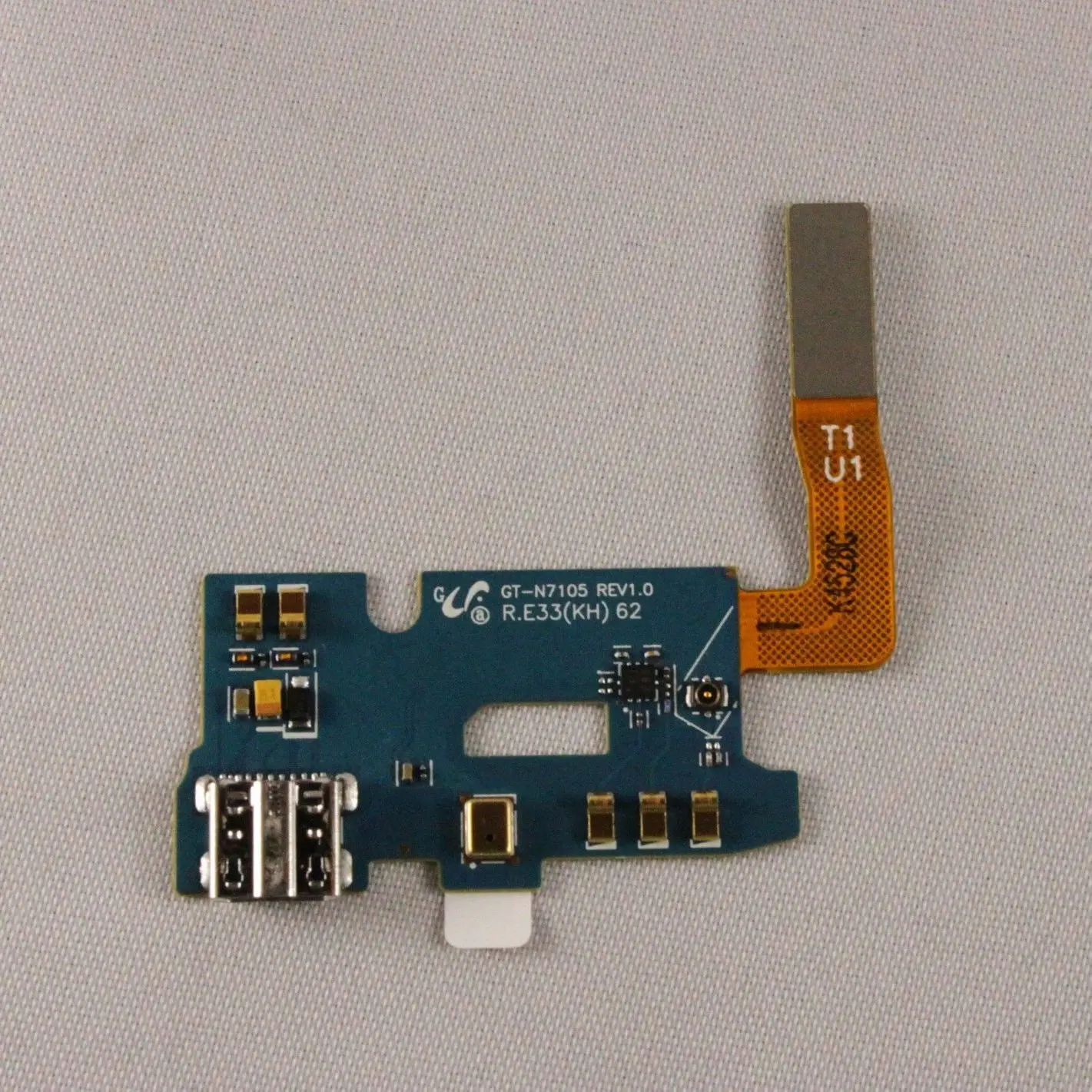 Многомодельная запасная часть для samsung Galaxy Note 2 N7100 N7105 I317 T889 I605 L900 R950 E250S/K зарядный порт гибкий кабель