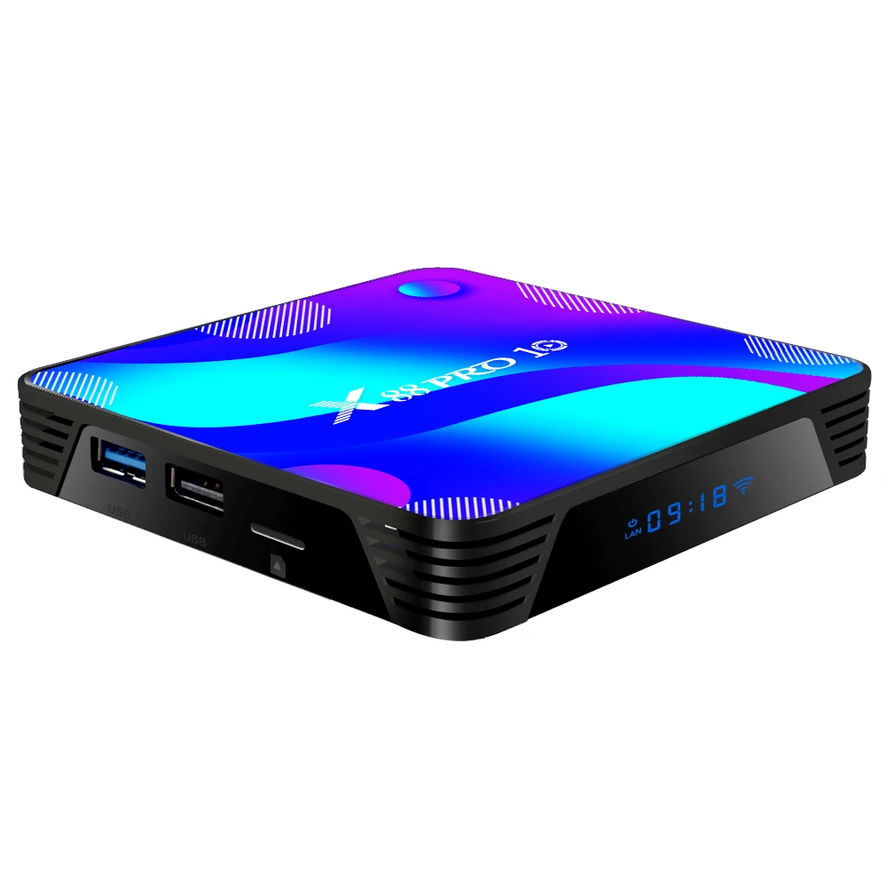 ТВ приставка X88 PRO10 на Android 10 2 + 16 ГБ 4K|ТВ-приставки и медиаплееры| |
