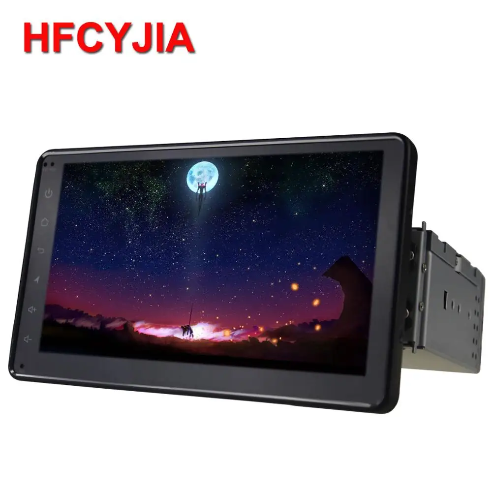 

HFCYJIA 7" Single Din Car GPS Head Unit 8 Core CPU Android 8.1 Sysystem 4+64G/2+32G RAM WIFI 4G LTE DSP Audio 1 DIN Receiver BT