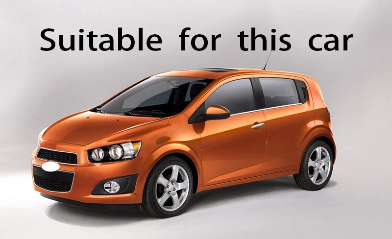 2 шт. для Chevrolet AVEO 2011-2013 или Sonic Светодиодный дневной ходовой светильник 6000K белый светильник желтый светильник