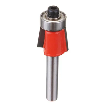 

5pcs 1/4 Inch Shank Trim Router Bit 7° Bevel Woodworking Cutter Trim Router Bit Wooden Table Furniture Coner Surface Polishing