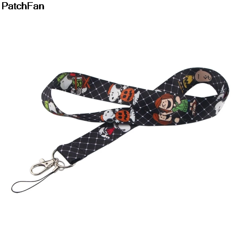20pcs/lot A2413 Patchfan New cartoon dog Tag Strap Neck Lanyards for Safety Breakaway For Mobile Phone USB ID Badge Holder Key